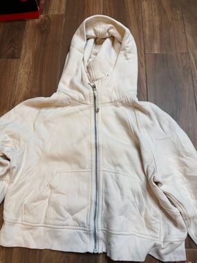 lululemon athletica Cream Full-Zip Hoodie Jacket